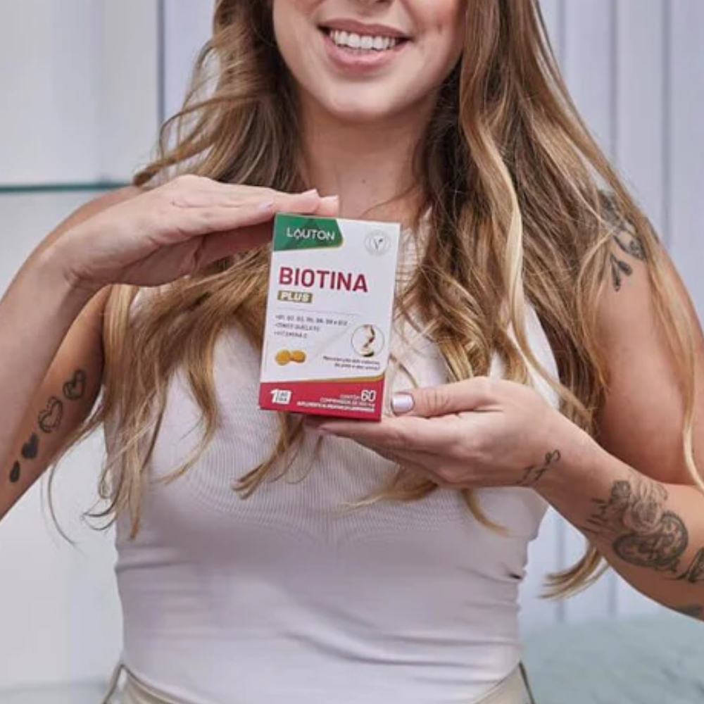 Biotina Plus 45mcg 60 Cápsulas Lauton