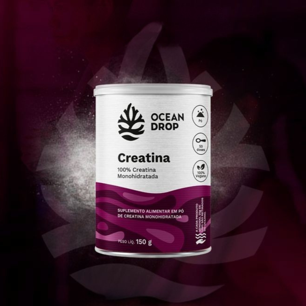 Creatina Monohidratada 150g Ocean Drop