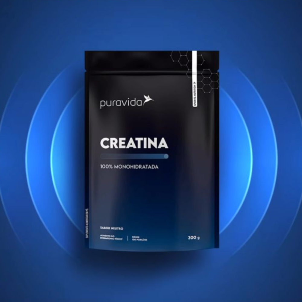 Creatina Monohidratada 300g Puravida