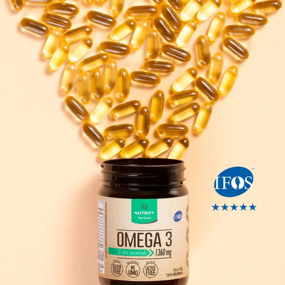 Ômega 3 Ultra 1360mg 120 Cápsulas Nutrify