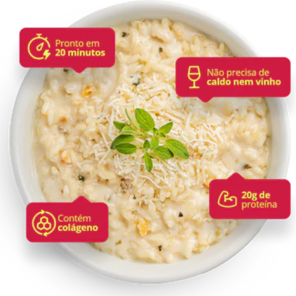 Risoto Queijo 120g Holysoup