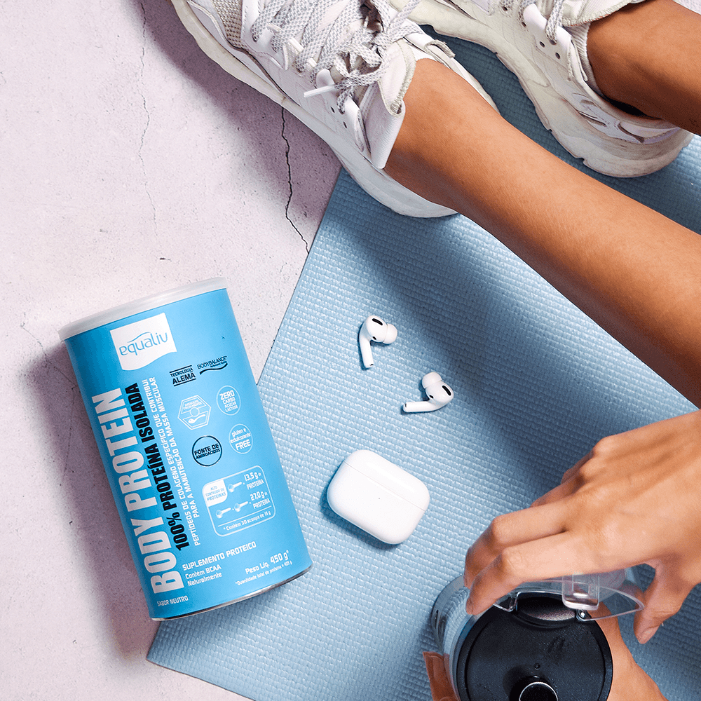 Body Protein Colágeno Neutro 450g Equaliv Equaliv