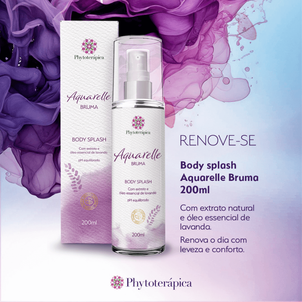 Body Splash Aquarelle Bruma 200ml Phytoterápica