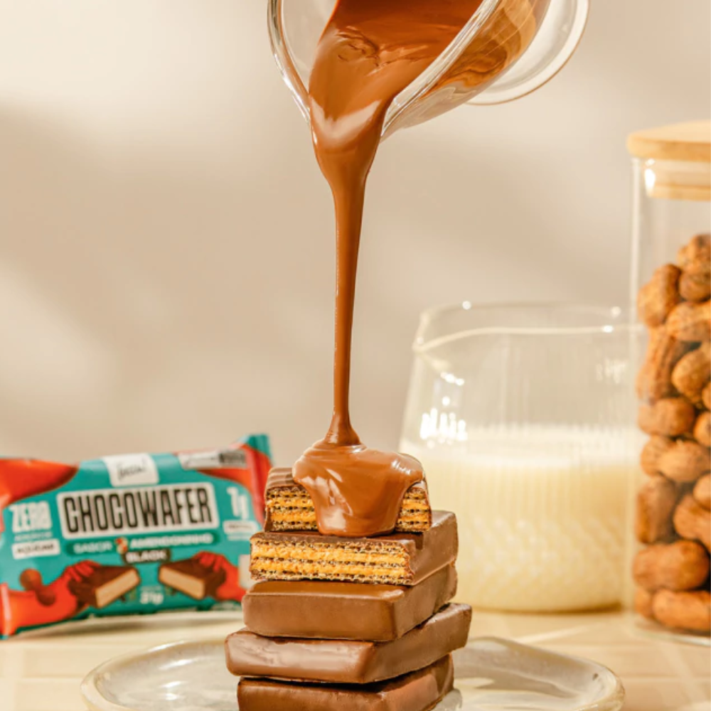 Chocowafer Sabor Amendoninho Black Tocca