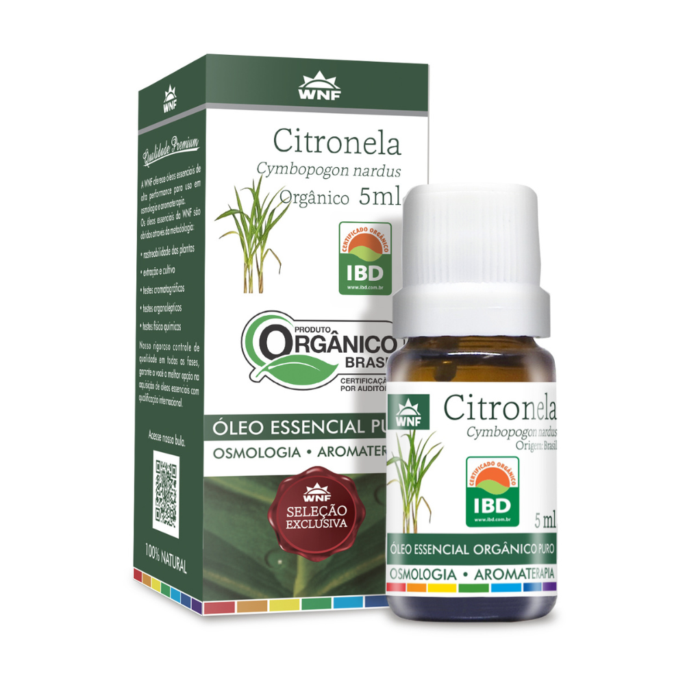 Óleo Essencial Citronela 5 ml Wnf