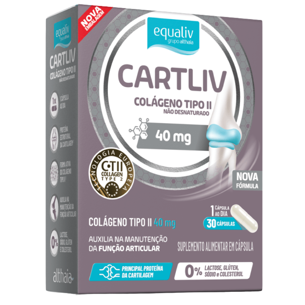 Cartliv Colágeno Tipo 2 30 cápsulas Equaliv