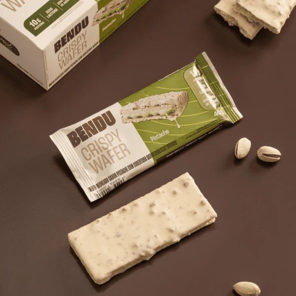 Crispy Wafer Pistache bendu