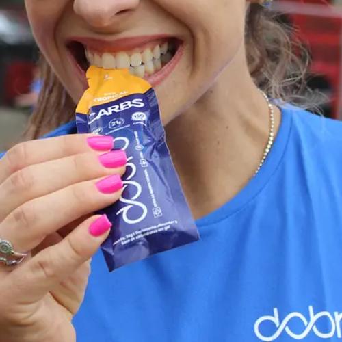 Carbs Gel sabor Tropical com Cafeína 30g Dobro
