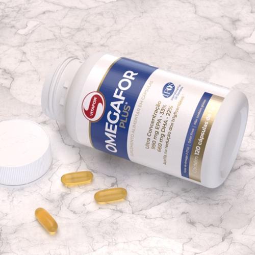 Ômegafor Plus 120 Cápsulas Vitafor