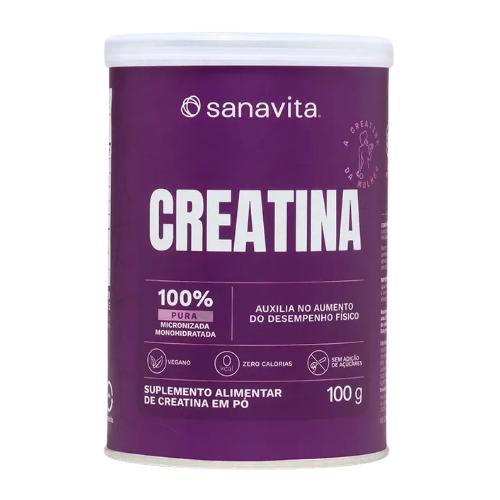 Creatina Monohidratada 100g Sanavita