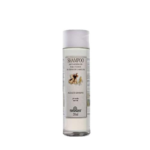 Shampoo Algas e Ginseng Natuflora 250ml