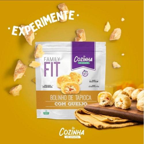 Bolinho de Tapioca com Queijo 400g Family Fit