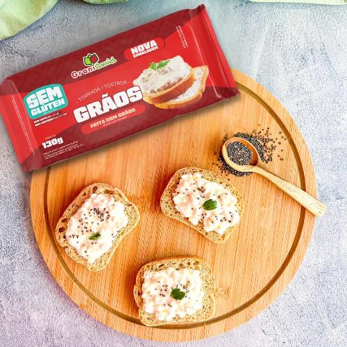 Torrada com Grãos Grani Amici 130g