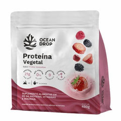 Proteína Vegetal Frutas Vermelhas 450g Ocean Drop