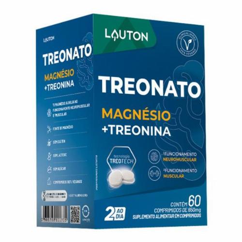 Magnesio Treonato 650mg 60 capsulas Lauton