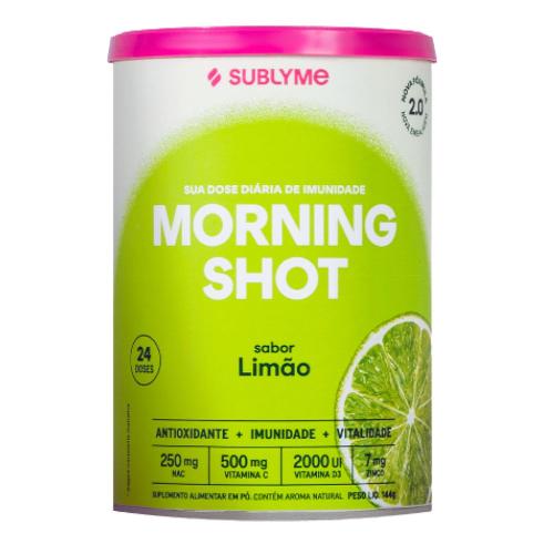 Morning Shot sabor Limão 144g Sublyme
