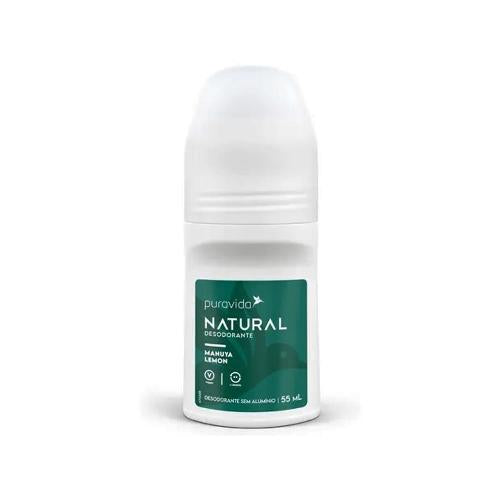 Desodorante Natural Manuya Lemon 55ml Puravida