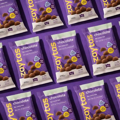 Biscoito Zaytas Protein Chocolate 35g Plant Power