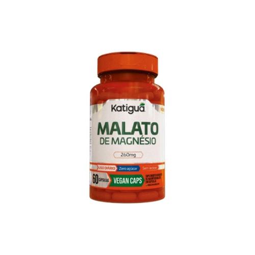 Malato de Magnésio 60 Cápsulas 260mg Katiguá