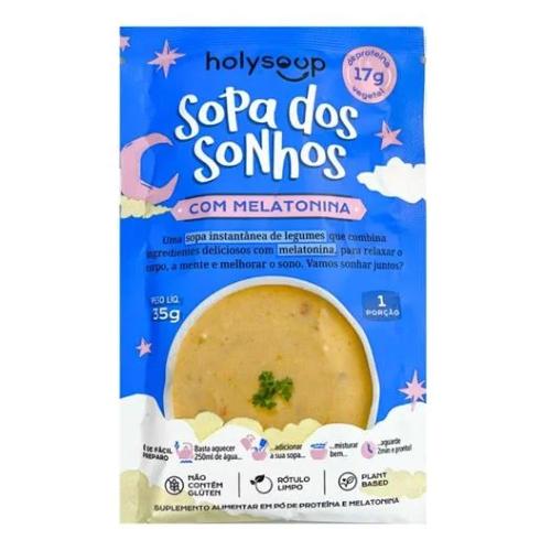 Sopa dos Sonhos com Melatonina Sache Holy Soup