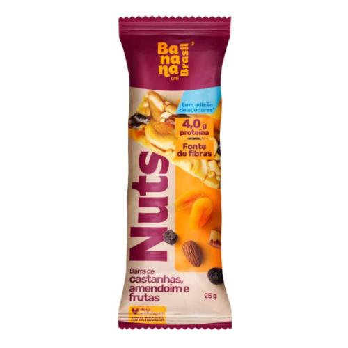 Nuts Bar Castanha e Frutas