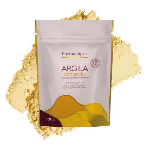 Argila Amarela 100g Phytoterápica