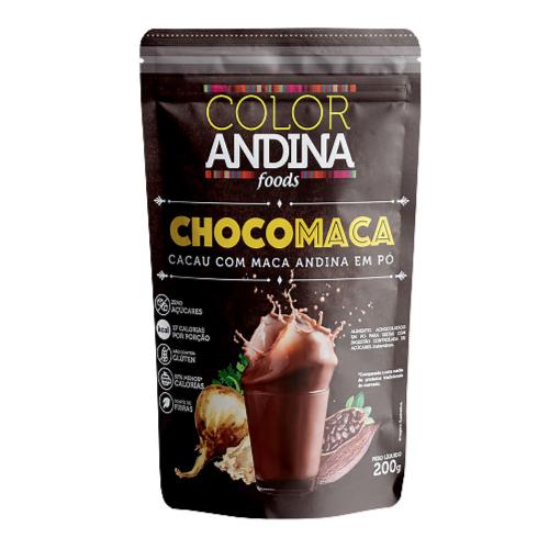Chocomaca Zero Açúcar 200g Color Andina