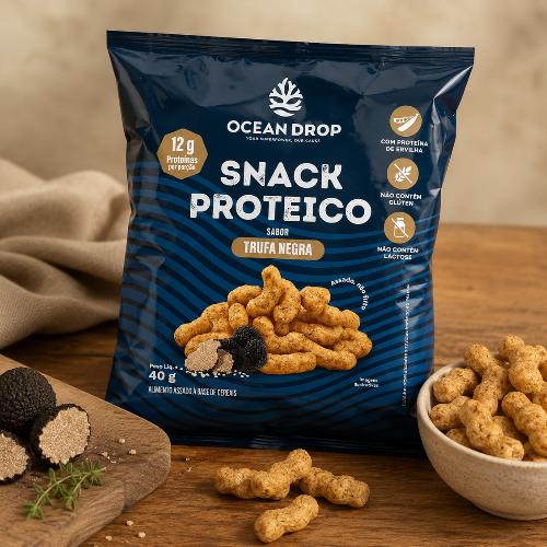 Snack Proteico 40g Sabor Trufa Negra Ocean Drop Ocean Drop