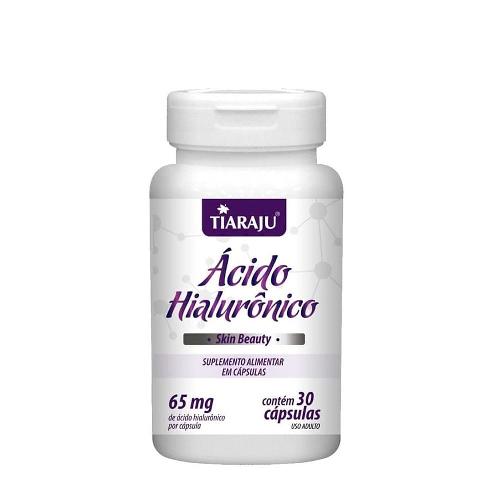 Ácido Hialurônico 65mg 30 Cápsulas Tiaraju