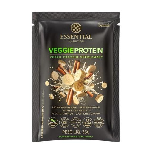 Veggie Protein Banana com Canela 33g Essential