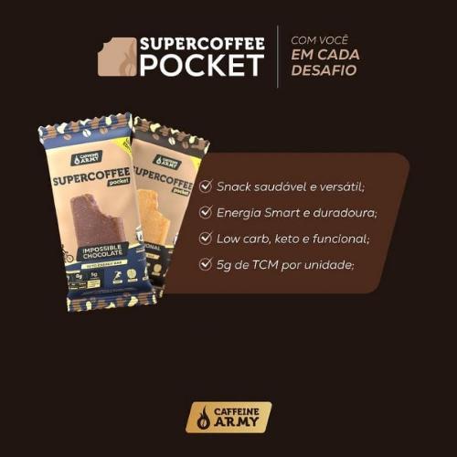 SuperCoffee Pocket Tradicional 40g Caffeine Army