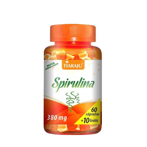 Spirulina 380mg 60 Cápsulas Tiaraju