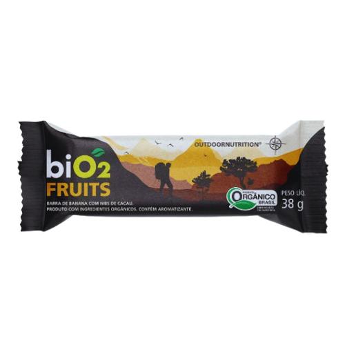 Barra Orgânica de Banana com Nibs de Cacau biO2 38g