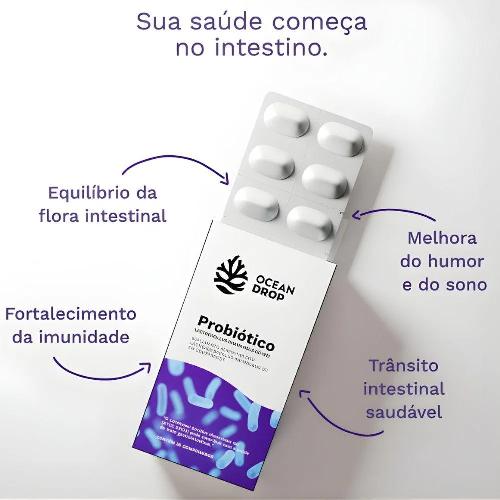 Probiótico 30 Comprimidos Ocean Drop