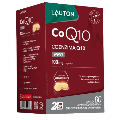 Coenzima Q-10 100mg 60 Cápsulas Lauton
