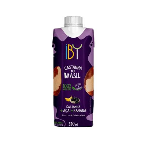 Bebida Vegetal Castanha do Brasil + Açaí e Banana Iby Foods