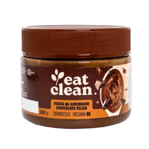 Pasta de Amendoim Chocolate Belga 300g Eat Clean