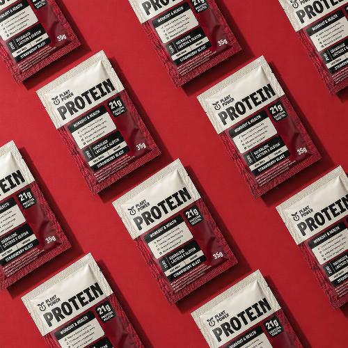 Sache Proteína Vegana Morango Plant Power 35g Plant Power