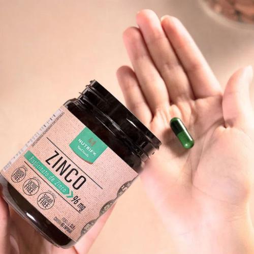 Zinco 96mg 60 Cápsulas Nutrify