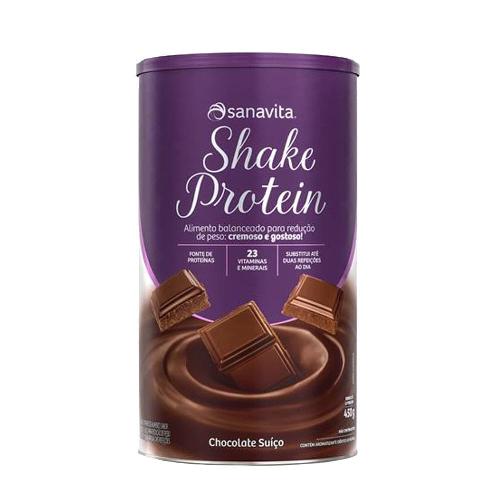 Shake Protein Chocolate Suíço 450g Sanavita