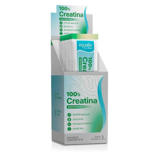 Creatina 100% Monohidratada - 10 Sticks