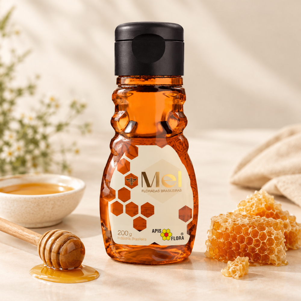 Mel Puro Apis Flora Floradas Brasileiras 200g Apis Flora
