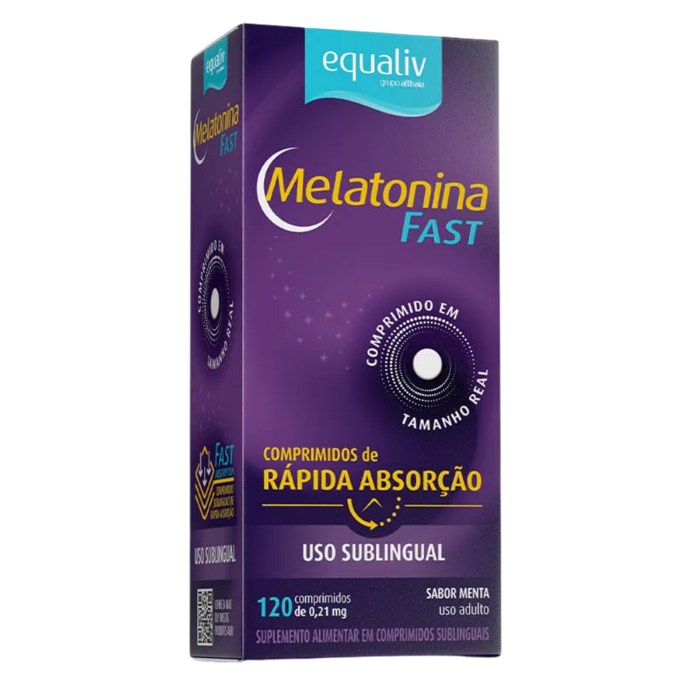 Melatonina Fast 120 Comprimidos Equaliv