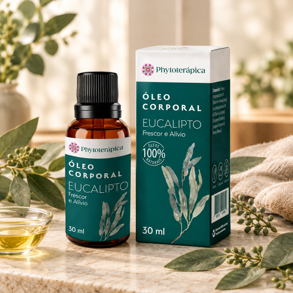 Óleo Corporal de Eucalipto 30 ml Phytoterapica Phytoterápica