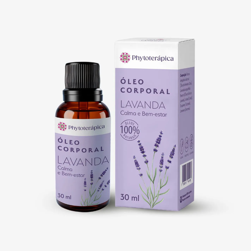 Óleo Corporal de Lavanda 30ml Phytoterápica Phytoterápica