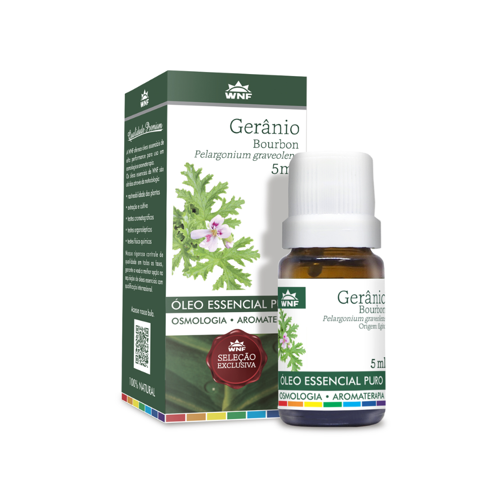 Óleo Essencial Gerânio Bourbon 5ml WNF