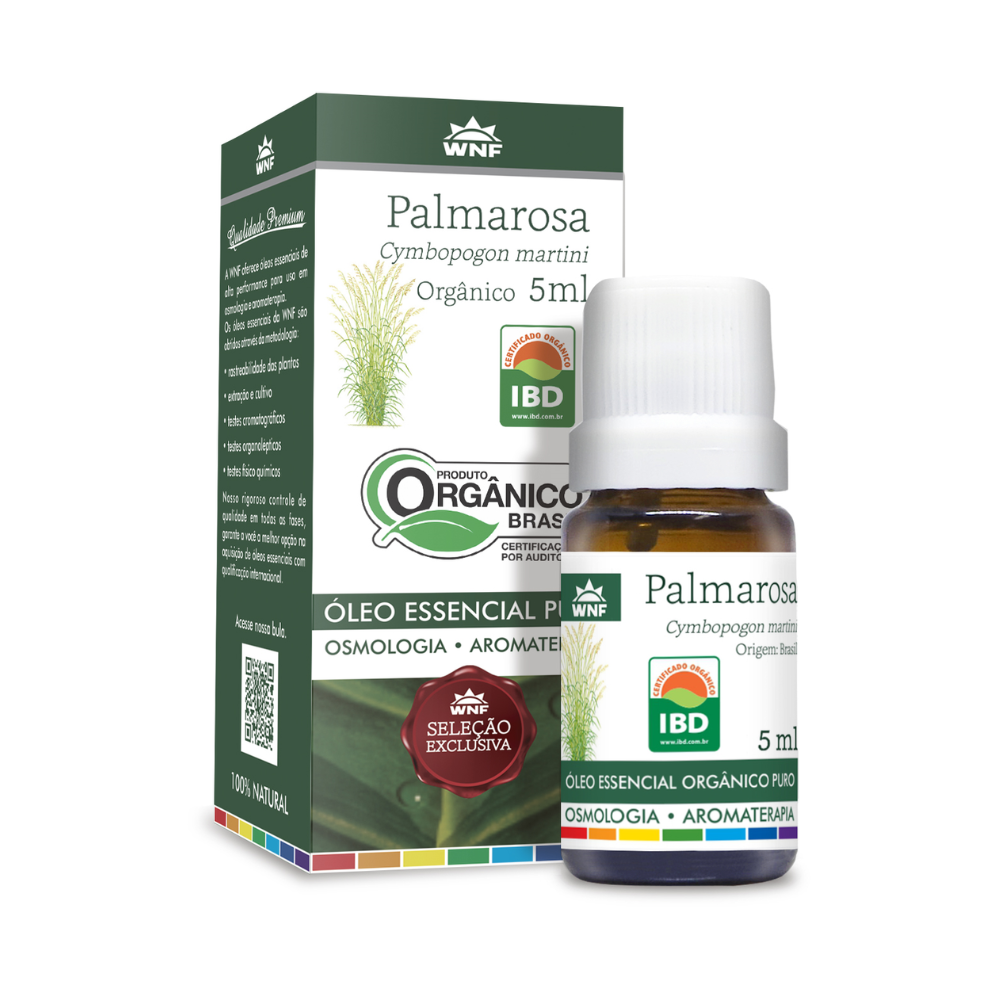 Óleo Essencial Palmarosa 5ml Wnf