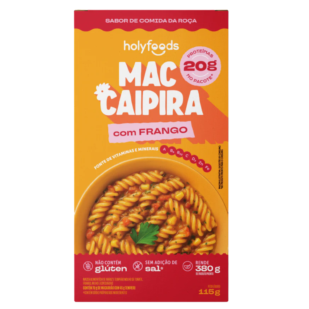 Mac Caipira HolyFoods