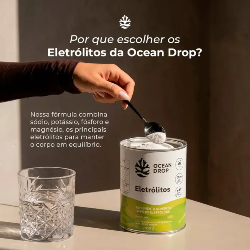 Eletrolitos 180g Ocean Drop Ocean Drop