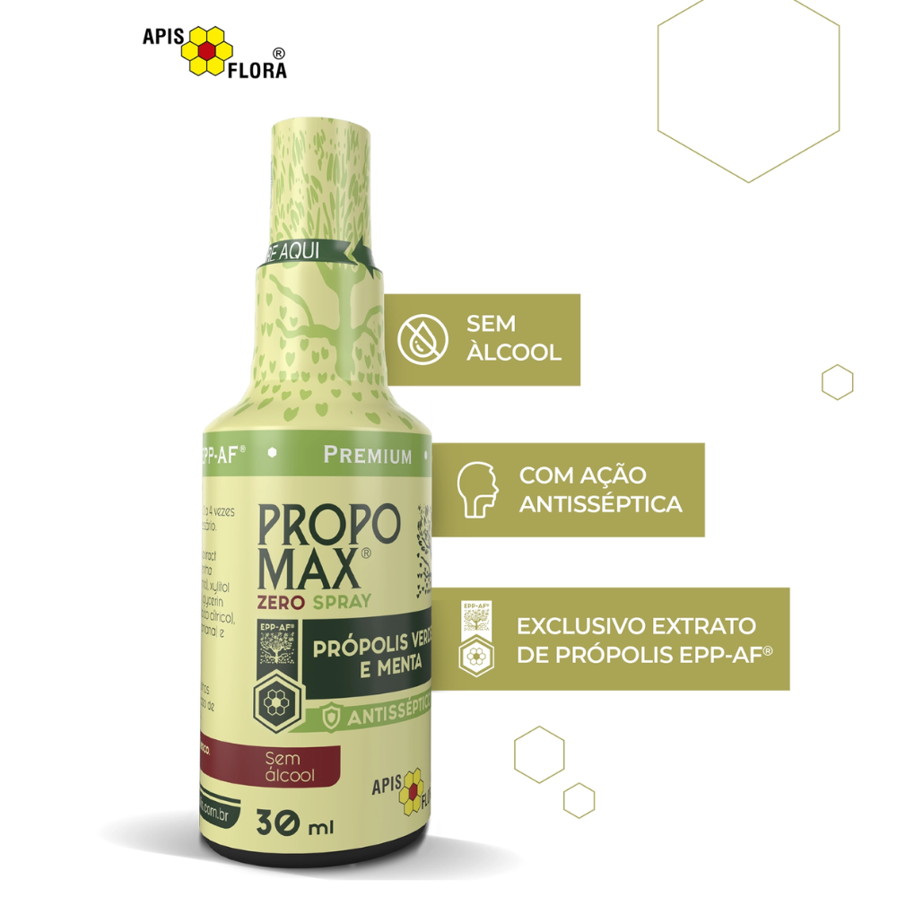 Propomax Zero Spray Sem Álcool 30ml Apis Flora Apis Flora
